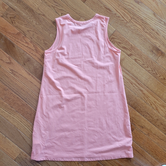 Natural Reflections Pink Sleeveless Midi Tank Dress - Picture 2 of 5